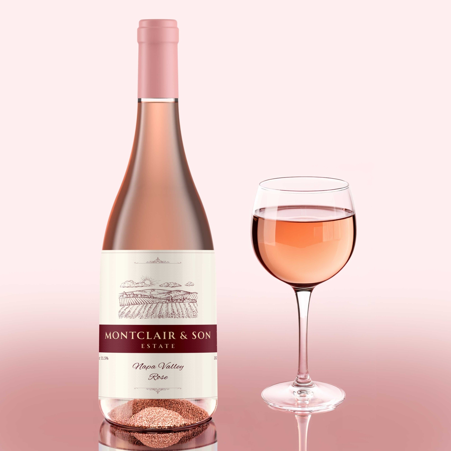 Napa Valley Rosé Wine